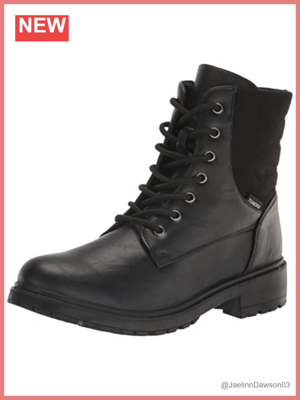 Waterproof Mid-Calf Combat Boots, Pull-On Rubber, Fall